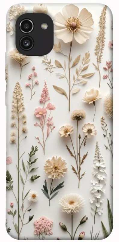 Чохол на Samsung Galaxy A03 Floral design ver.1 фото 1 з 1