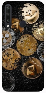 Чехол на Huawei Y6p Many coins v2 фото 1 из 1