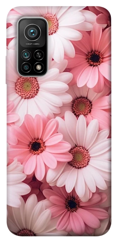 Чехол на Xiaomi Mi 10T Розовые цветы v2 фото 1 из 1
