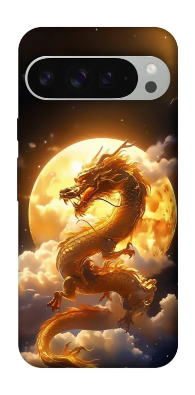 Чехол на Google Pixel 9 Pro XL Golden Dragon фото 1 из 1
