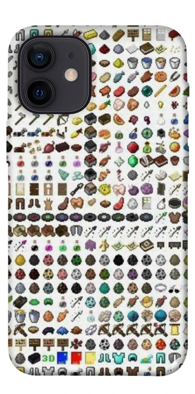 Чохол на Apple iPhone 12 mini (5.4") Minecraft v2 фото 1 з 1