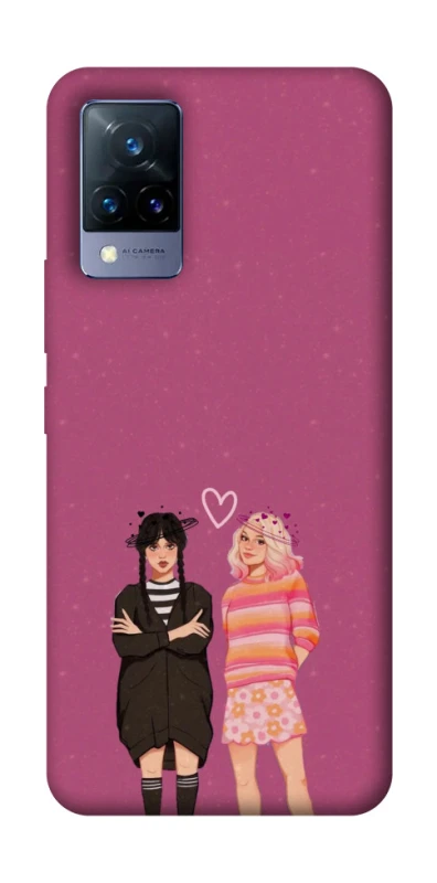 Чехол на Vivo V21 Raven & Rainbow Wednesday фото 1 из 1