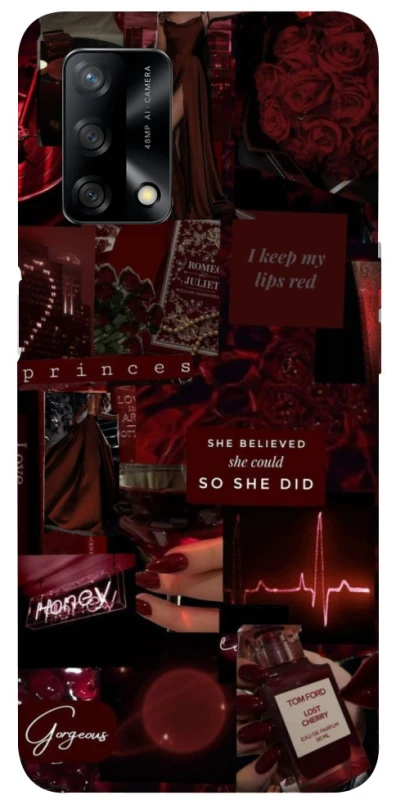 Чехол на Oppo A74 4G Hot collage ver.2 фото 1 из 1