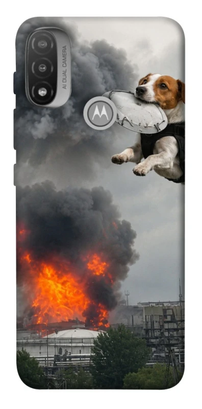 Чохол на Motorola Moto E20 Moscow never sleeps ver.9 фото 1 з 1
