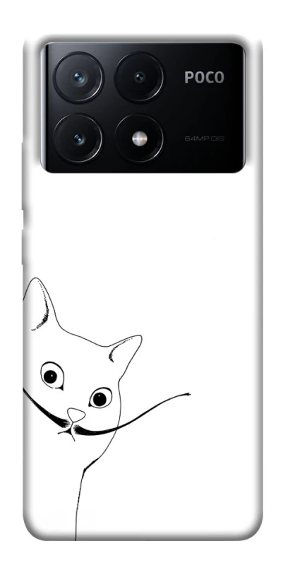 Чехол на Xiaomi Poco X6 Кот Дали фото 1 из 1