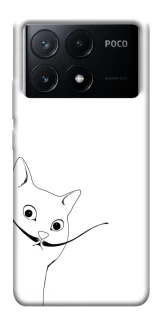 Чехол на Xiaomi Poco X6 Кот Дали фото 1 из 1