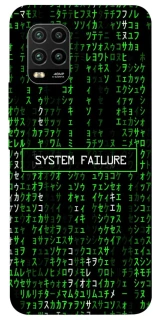 Чехол на Xiaomi Mi 10 Lite Matrix system failure фото 1 из 1