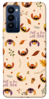 Чехол на TECNO Camon 18 Fall in love with Stitch фото 1 из 1