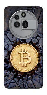 Чохол на Nothing Phone (3a) Pro Bitcoin cracks фото 1 з 1