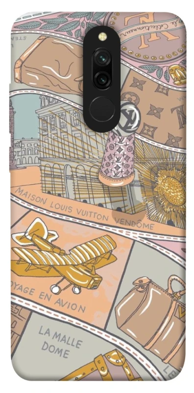 Чехол на Xiaomi Redmi 8 Fashion collage ver.2 фото 1 из 1