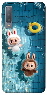 Чохол на Samsung A750 Galaxy A7 (2018) Labubu in the pool фото 1 з 1