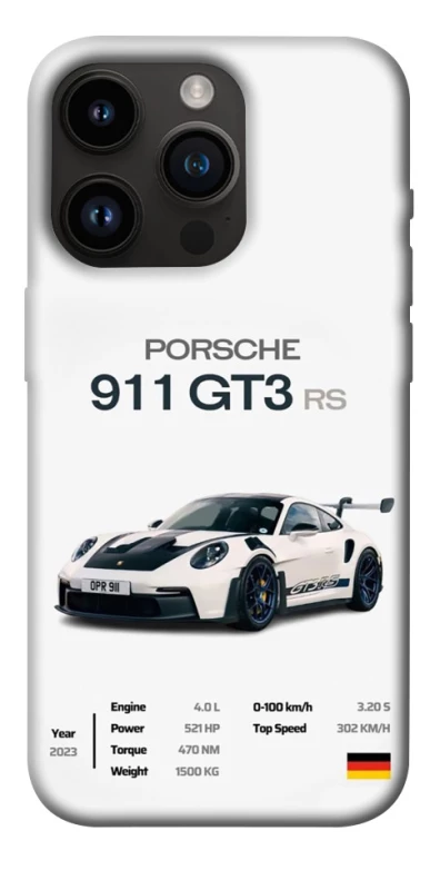 Чехол на Apple iPhone 14 Pro (6.1") Porsche 911 GT3 фото 1 из 1