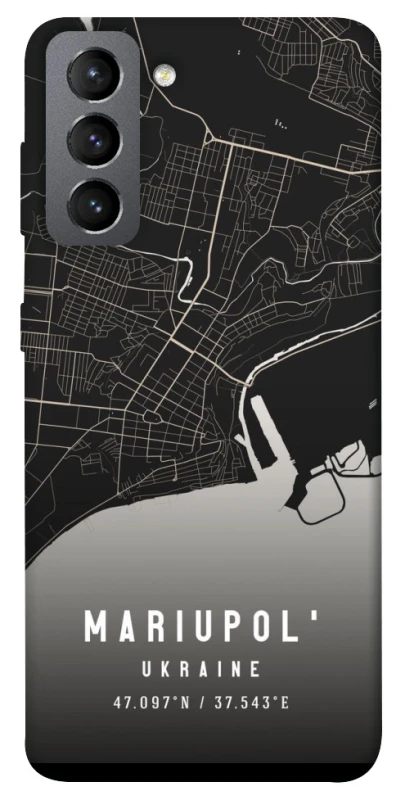 Чохол на Samsung Galaxy S21 FE Mariupol map фото 1 з 1