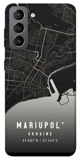 Чохол на Samsung Galaxy S21 FE Mariupol map фото 1 з 1