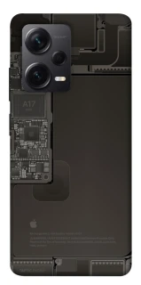 Чехол на Xiaomi Redmi Note 12 Pro+ 5G iPhone 17 фото 1 из 1