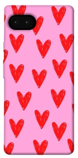 Чехол на Google Pixel 7a Red hearts 2 фото 1 из 1