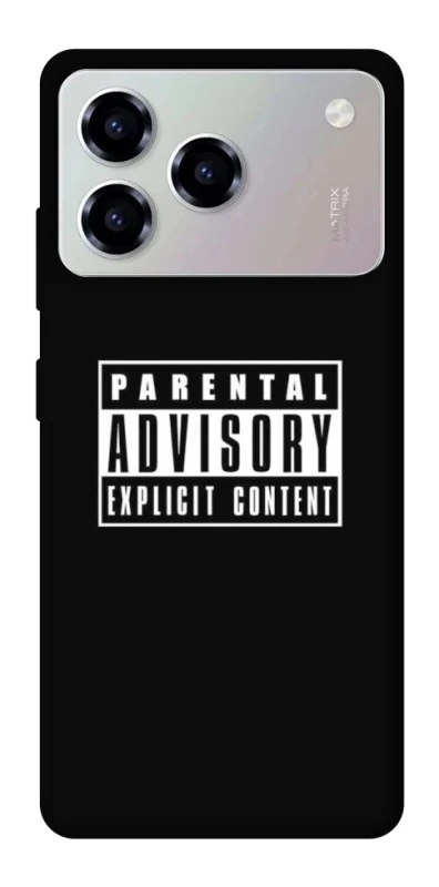 Чохол на ZTE Blade A76 Parental Advisory Label фото 1 з 1