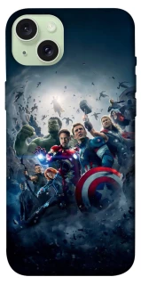 Чохол на Apple iPhone 15 Plus (6.7") Marvel heroes фото 1 з 1