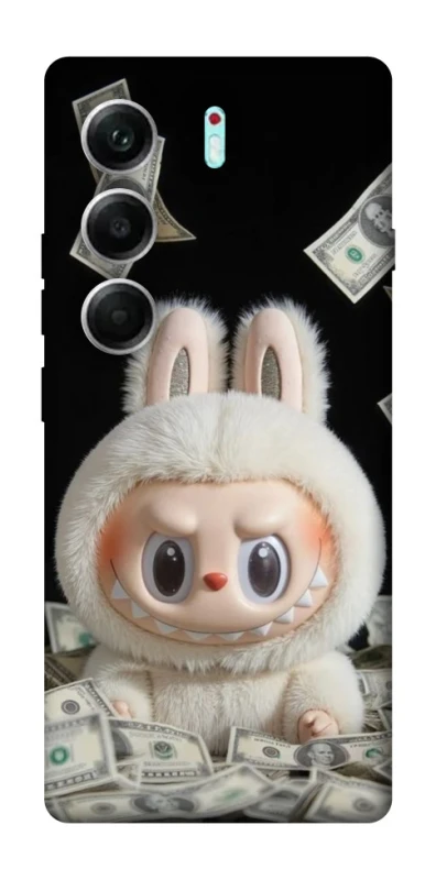 Чохол на Tecno Camon 40 Pro 5G Dollar Labubu фото 1 з 1