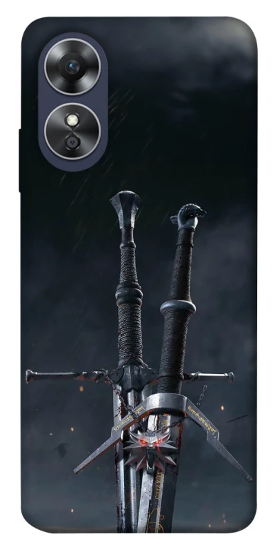 Чехол на Oppo A17 Мечи Ведьмака фото 1 из 1