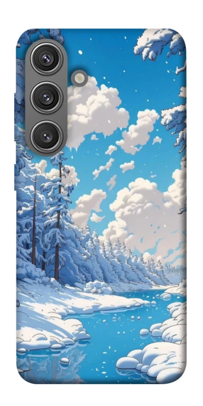 Чехол на Samsung Galaxy S24+ Winter art фото 1 из 1