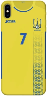 Чохол на Apple iPhone XS Max (6.5") UA-Football ver.3 фото 1 з 1