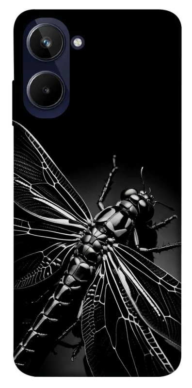 Чохол на Realme 10 4G Black dragonfly фото 1 з 1