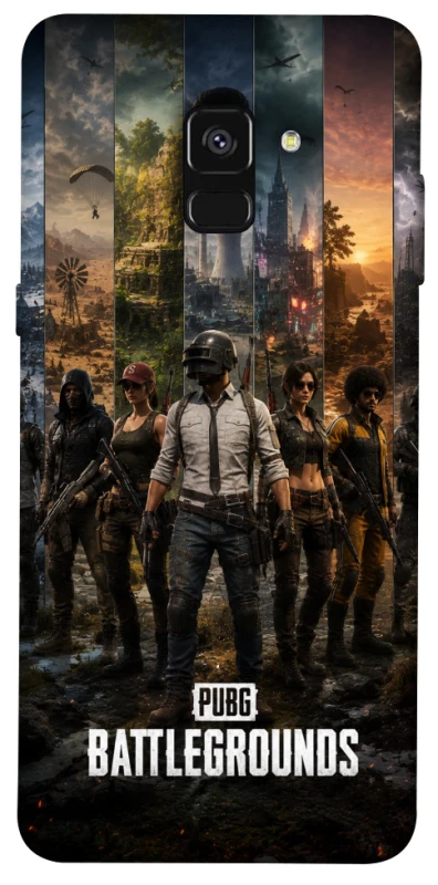 Чехол на Samsung A530 Galaxy A8 (2018) PUBG фото 1 из 1