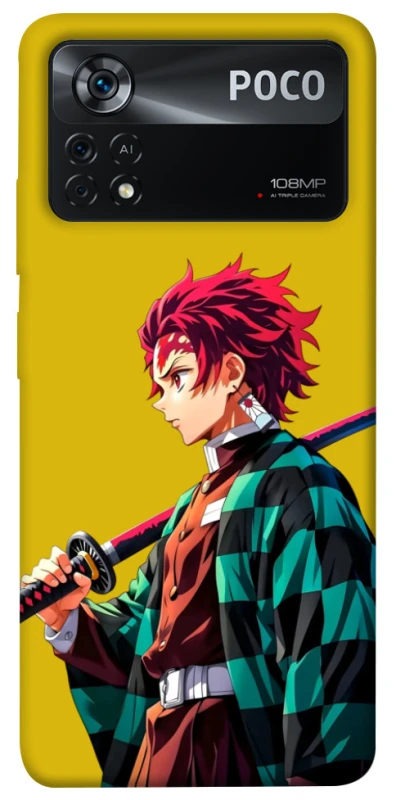 Чохол на Xiaomi Poco X4 Pro 5G Tanjiro Kamado v2 фото 1 з 1