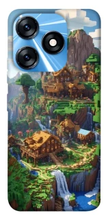 Чохол на TECNO Spark 10 Minecraft universe фото 1 з 1