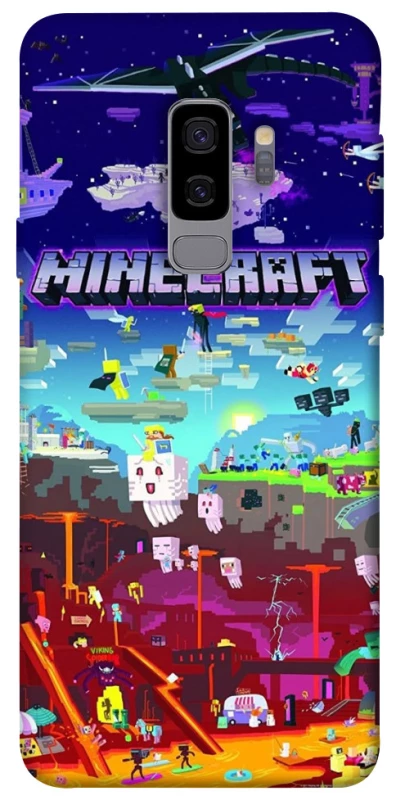 Чохол на Samsung Galaxy S9+ Minecraft world фото 1 з 1
