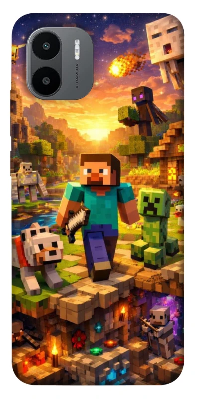 Чохол на Xiaomi Redmi A1 / A2 Minecraft v6 фото 1 з 1