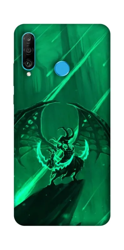 Чехол на Huawei P30 lite Warcraft Illidan фото 1 из 1