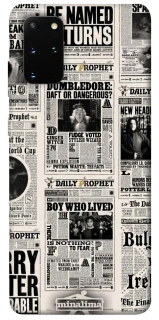 Чохол на Samsung Galaxy S20+ Harry Potter newspaper фото 1 з 1