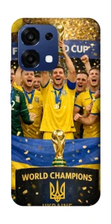 Чохол на Oppo A6 Pro 4G/5G UA-Football ver.5 фото 1 з 1