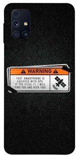 Чохол на Samsung Galaxy M31s Warning фото 1 з 1