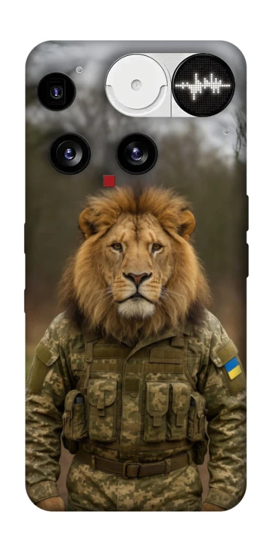 Чохол на Nothing Phone (3) Лев захисник фото 1 з 1