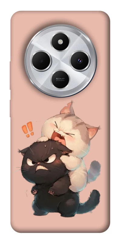 Чохол на Xiaomi Redmi 14C / Poco C75 Сat and cat фото 1 з 1