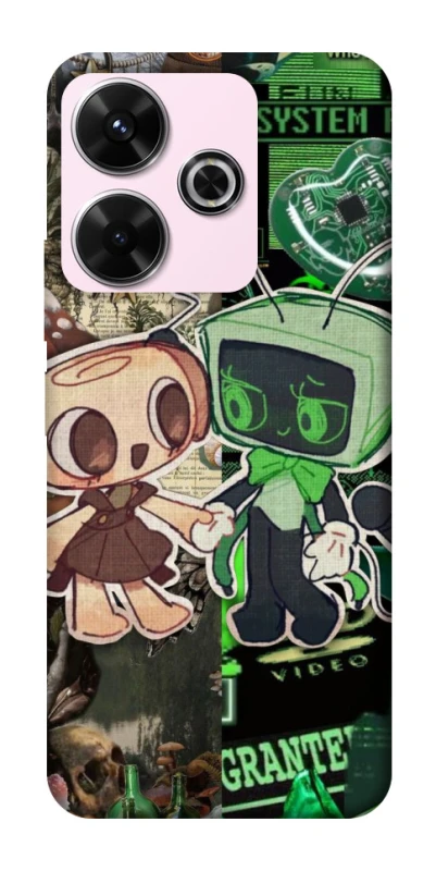 Чехол на Xiaomi Poco M6 4G Dandy World Shelly Art фото 1 из 1