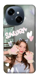 Чохол на TECNO Spark Go 1 Sakura - LE SSERAFIM фото 1 з 1