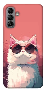 Чохол на Samsung Galaxy A04s Сat with glasses фото 1 з 1