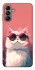 Чехол на Samsung Galaxy A04s Сat with glasses фото 1 из 1