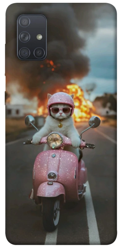 Чохол на Samsung Galaxy A71 Exploding Kittens ver.3 фото 1 з 1