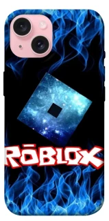 Чехол на Apple iPhone 15 (6.1") Roblox Galaxy Flame Logo фото 1 из 1