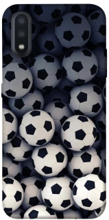 Чехол на Samsung Galaxy A01 Футбольные мячи фото 1 из 1