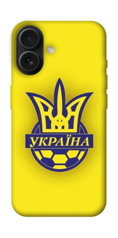 Чохол на Apple iPhone 16 UA-Football ver.7 фото 1 з 1