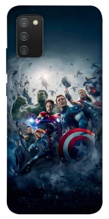 Чехол на Samsung Galaxy A02s Marvel heroes фото 1 из 1