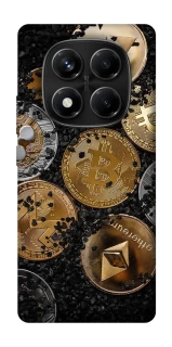 Чехол на Xiaomi Redmi Note 14 Pro 4G Many coins v2 фото 1 из 1