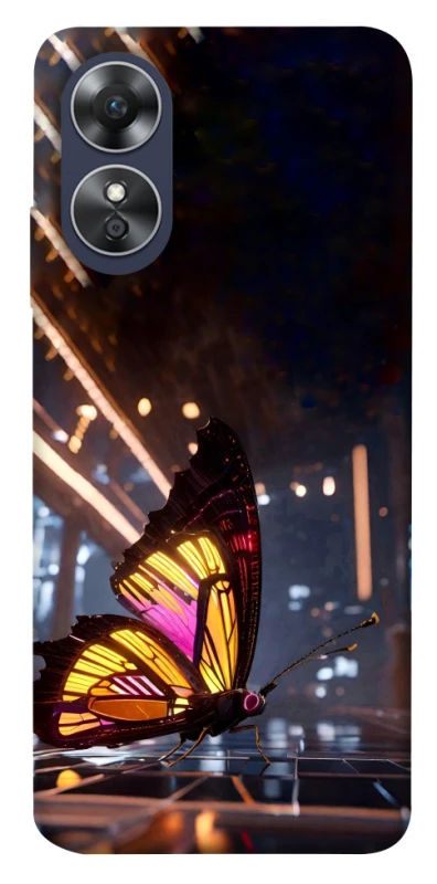Чохол на Oppo A17 Cyber butterfly фото 1 з 1