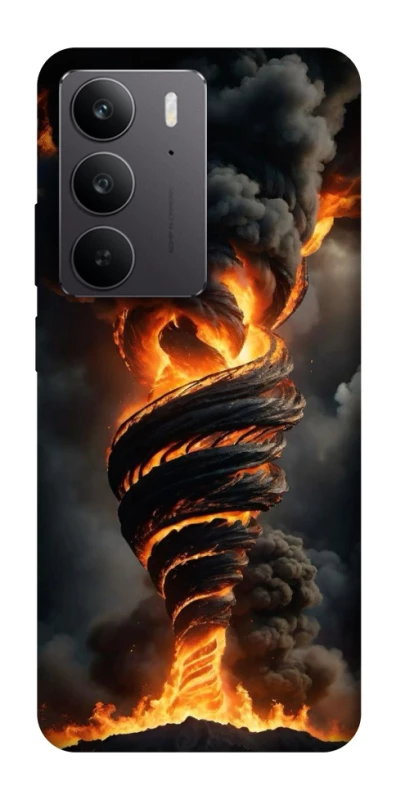 Чехол на Realme C75 Огненный торнадо фото 1 из 1